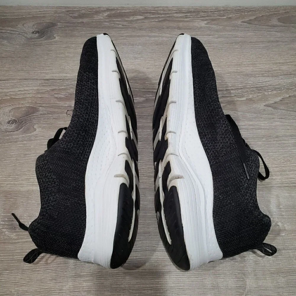 Skechers Mens Arch Fit Paradyme 232041 Black Running Shoes Sneakers Size 14